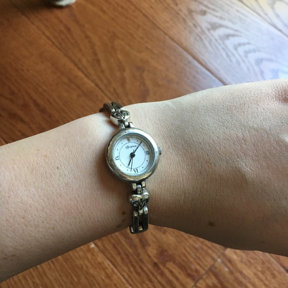 Brighton watch with small hearts